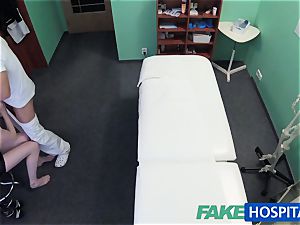 FakeHospital uber-cute ginger-haired rails medic for cash